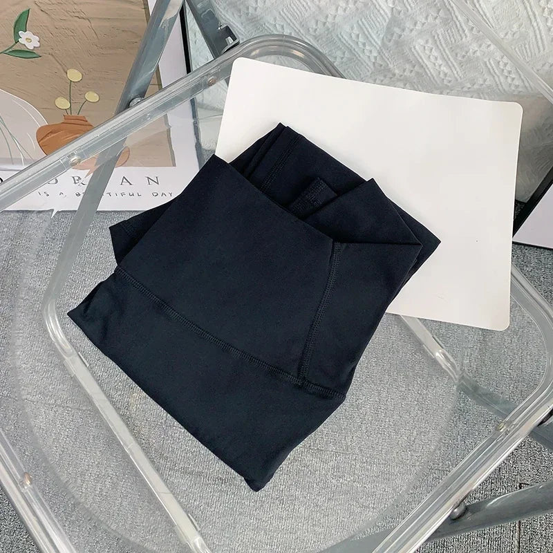 US AUS 7.5 Summer Hot Sale Yoga Leggings High Waist Breathable Quick Drying Yoga Pants Fitness Running Cycling Workout Gym Clothing