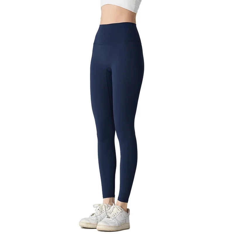 US AUS 7.5 Summer Hot Sale Yoga Leggings High Waist Breathable Quick Drying Yoga Pants Fitness Running Cycling Workout Gym Clothing