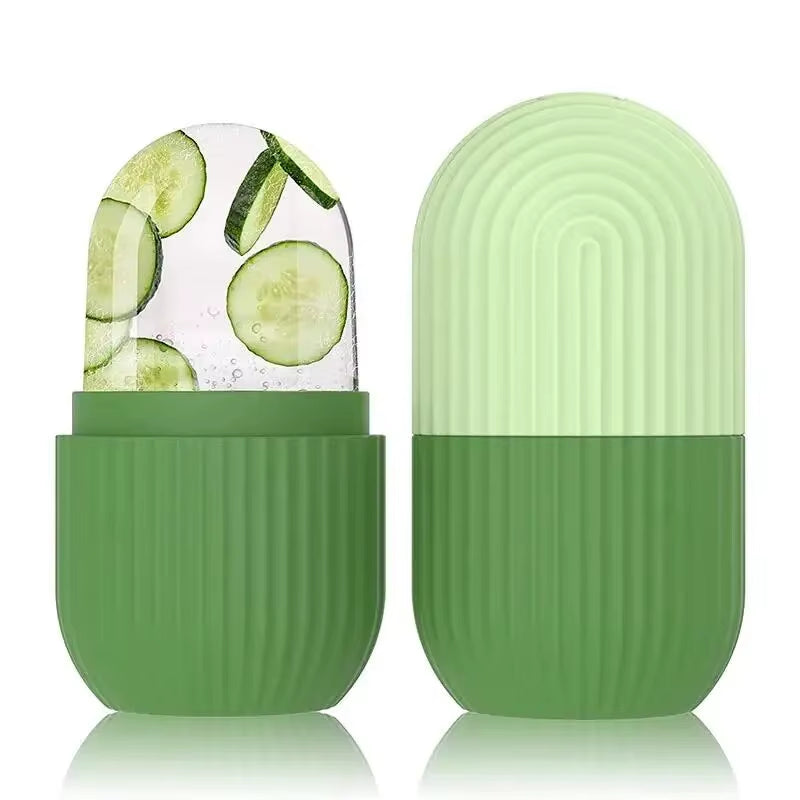 US Silicone Ice Cube Trays Beauty Lifting Ice Ball Face Massager Contouring Eye Roller Facial Treatment Reduce Acne Skin Care Tool