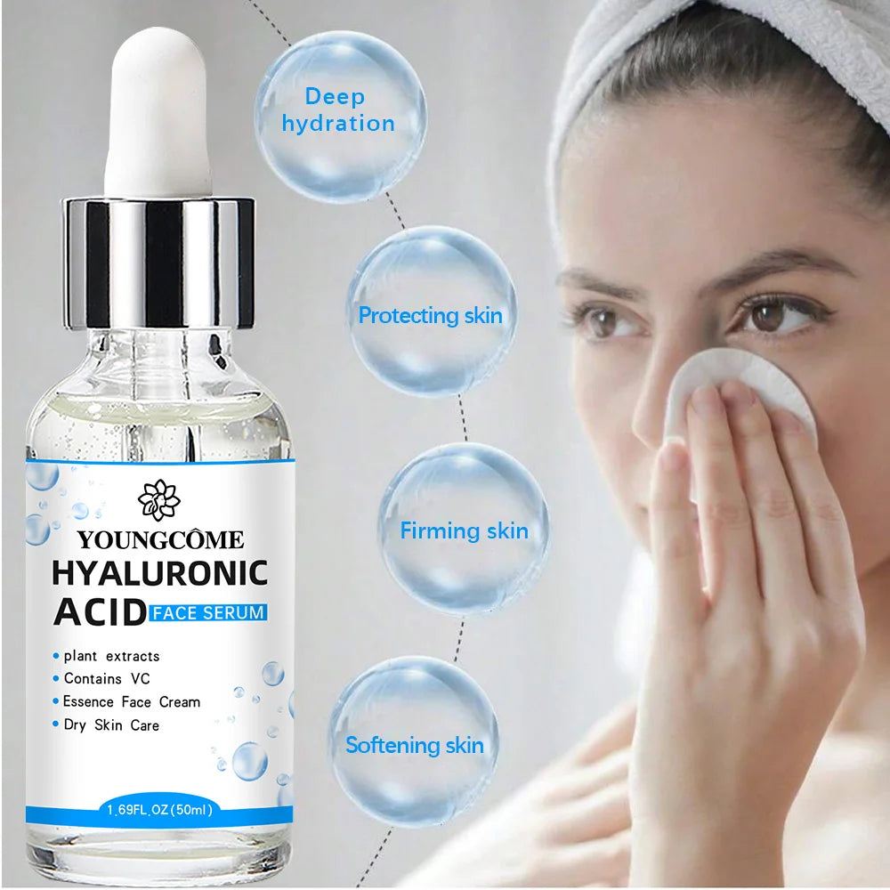 US CAN Hyaluronic Acid Facial Essence Deep Moisturizing Facial Skin Essence Korean Skin Care Products