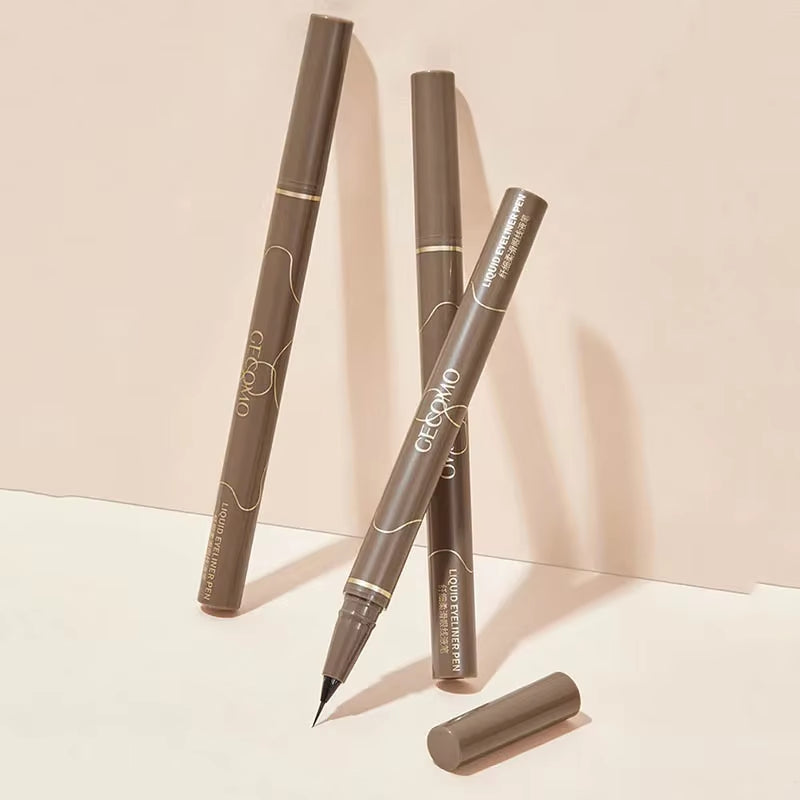 US UK CAN Ultra Thin Black Brown Lower Eyelash  Pen Waterproof Lasting Smooth Lying Silkworm Eyes Liner Pencils Eye Makeup Tools