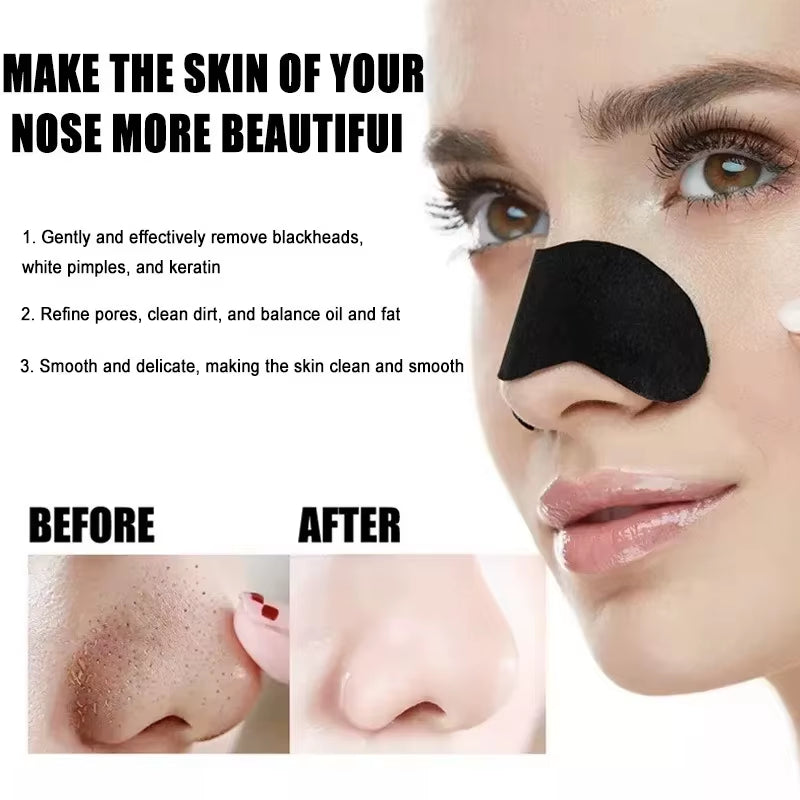 UK US AUS CAN Blackhead Removal Nose Strips, Deep Cleansing and Refreshing Skin, Instantly Unclogs Pores, Nose Strips