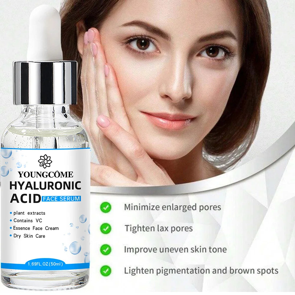 US CAN Hyaluronic Acid Facial Essence Deep Moisturizing Facial Skin Essence Korean Skin Care Products